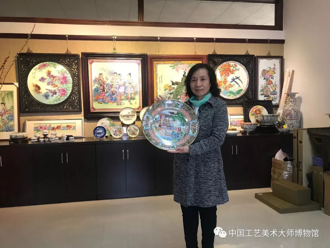 南宫积翠376中国工艺美术大师翟惠玲广彩