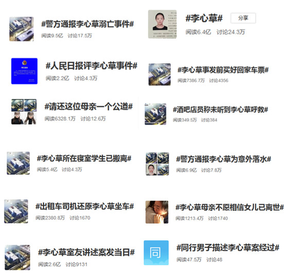 ▲图:微博话题 多家媒体聚焦本事件并发布报道
