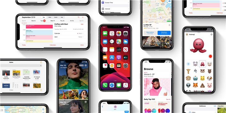苹果设备的iOS 13系统采用率超过20%,普及...