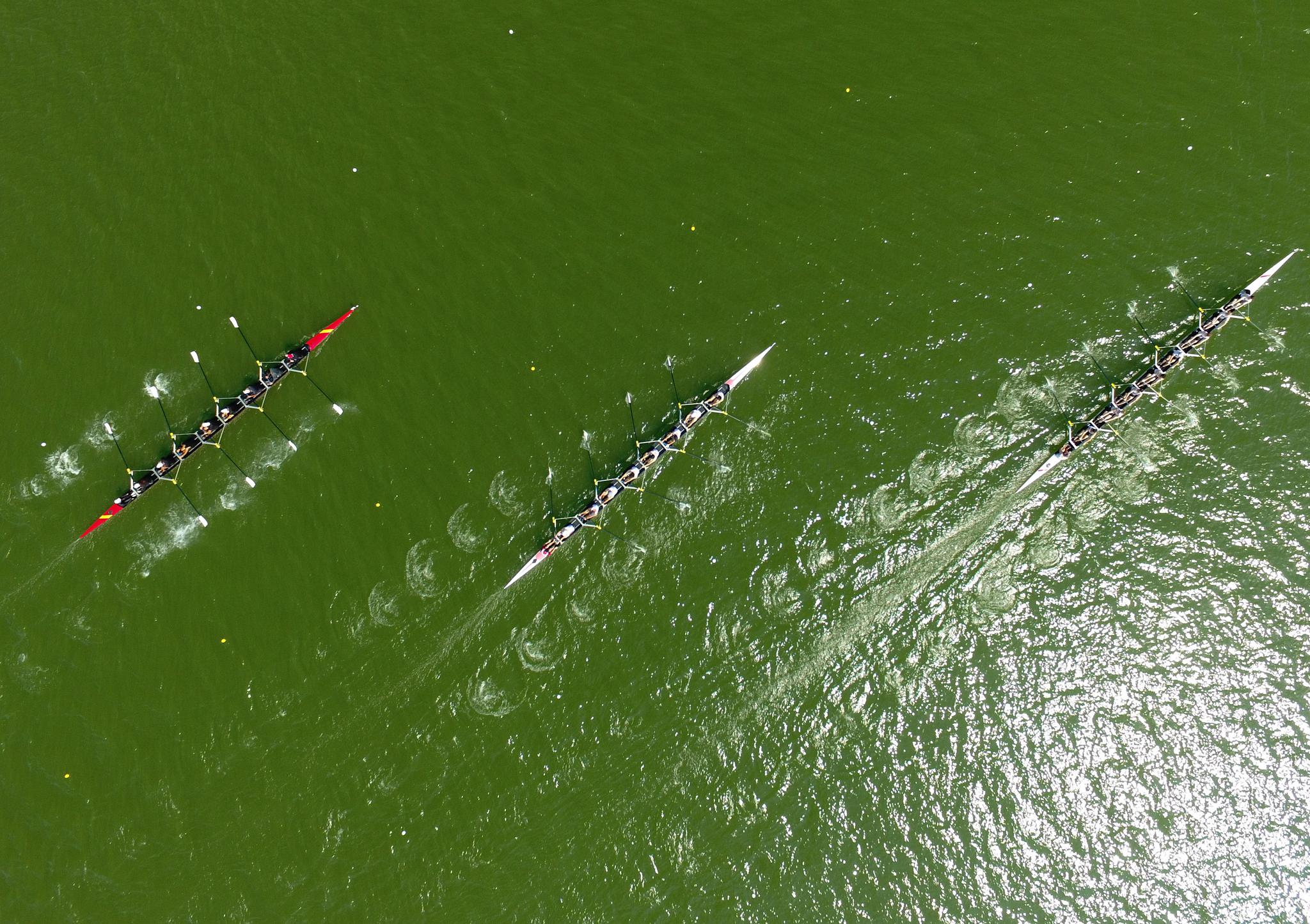 国际名校赛艇队逐浪湘江