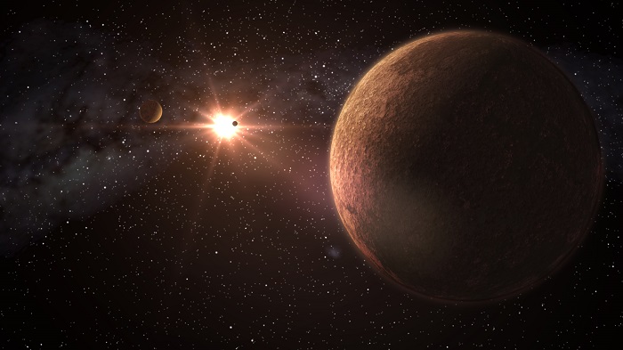 地球是恒星还是行星 K2-239 恒星系(图自:IAC)