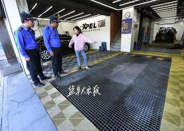 盐城市区14家洗车店拿到排水许可证