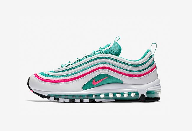 夏日绝配!南海岸配色 air max 97 活力登场!