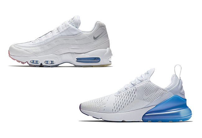 nike air max 270,air max 95 推出全新白蓝配色系列.