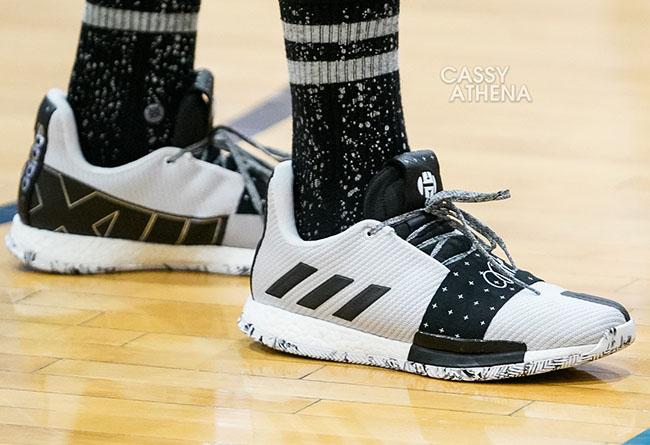 依旧全掌 boost!哈登训练期间上脚最新 harden 3 签名鞋!