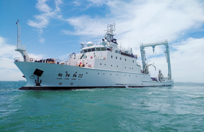 "向阳红22"交付,系我国首艘3000吨级大型浮标作业船|浮标|作业船|海洋
