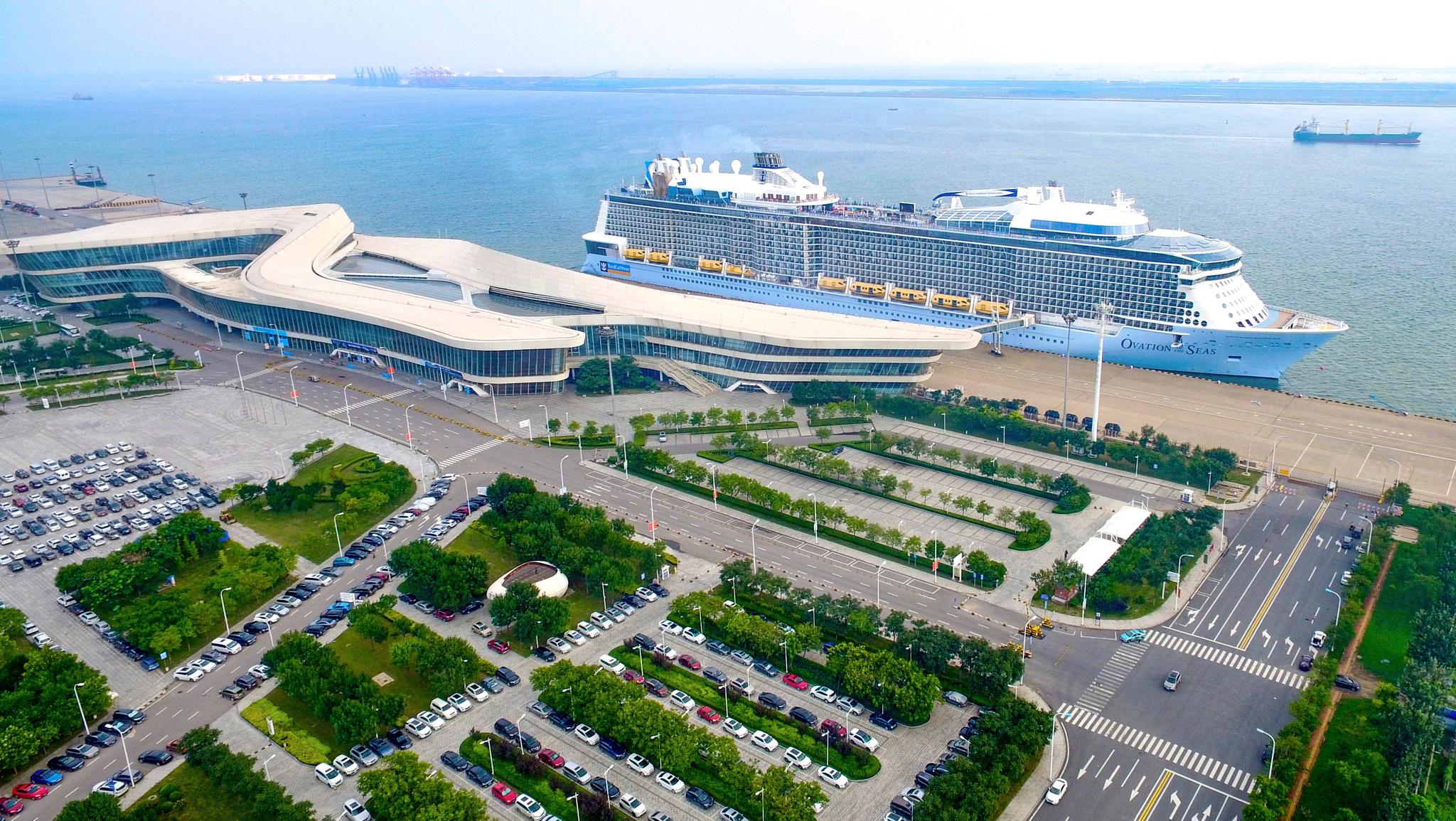东疆片区邮轮母港.图片来源:天津自贸试验区