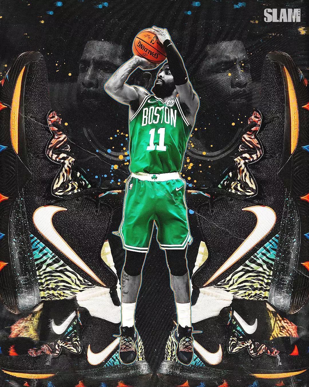 欧文季后赛首轮球鞋海报欣赏