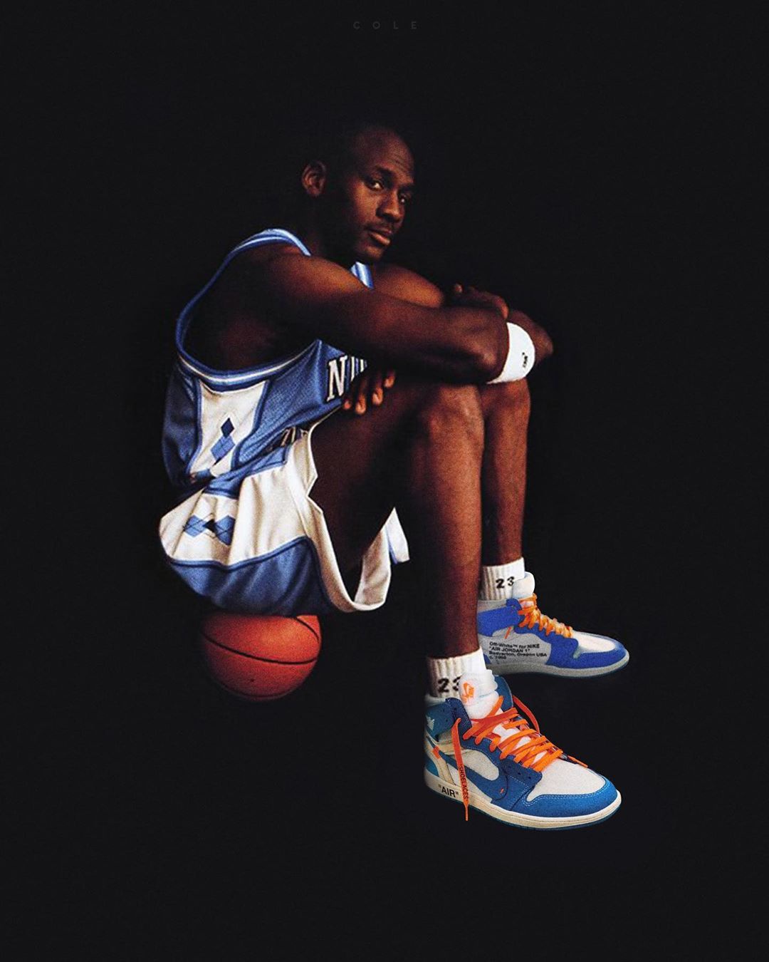 万万没想到乔丹亲自示范diorxaj1竟然还穿了ts联名