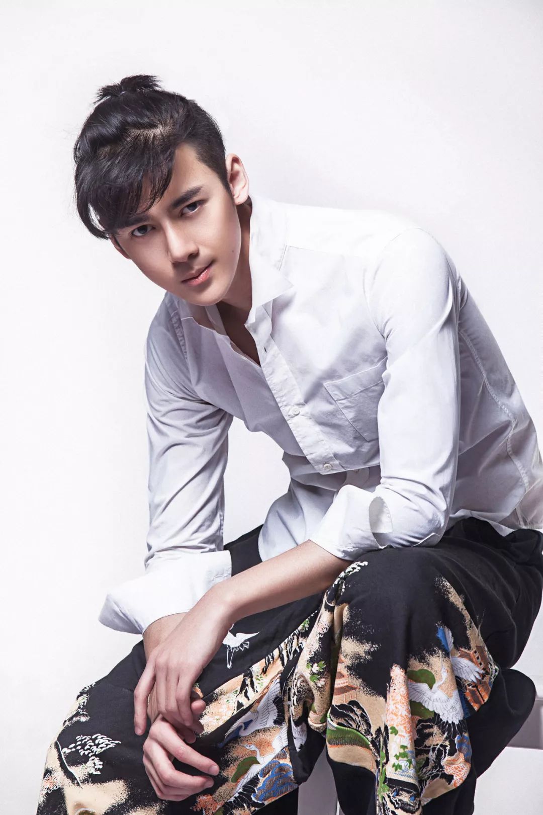 《海上嫁女记》饰演张檬混血男友的樊霖锋,17岁就是全国十佳男模就连