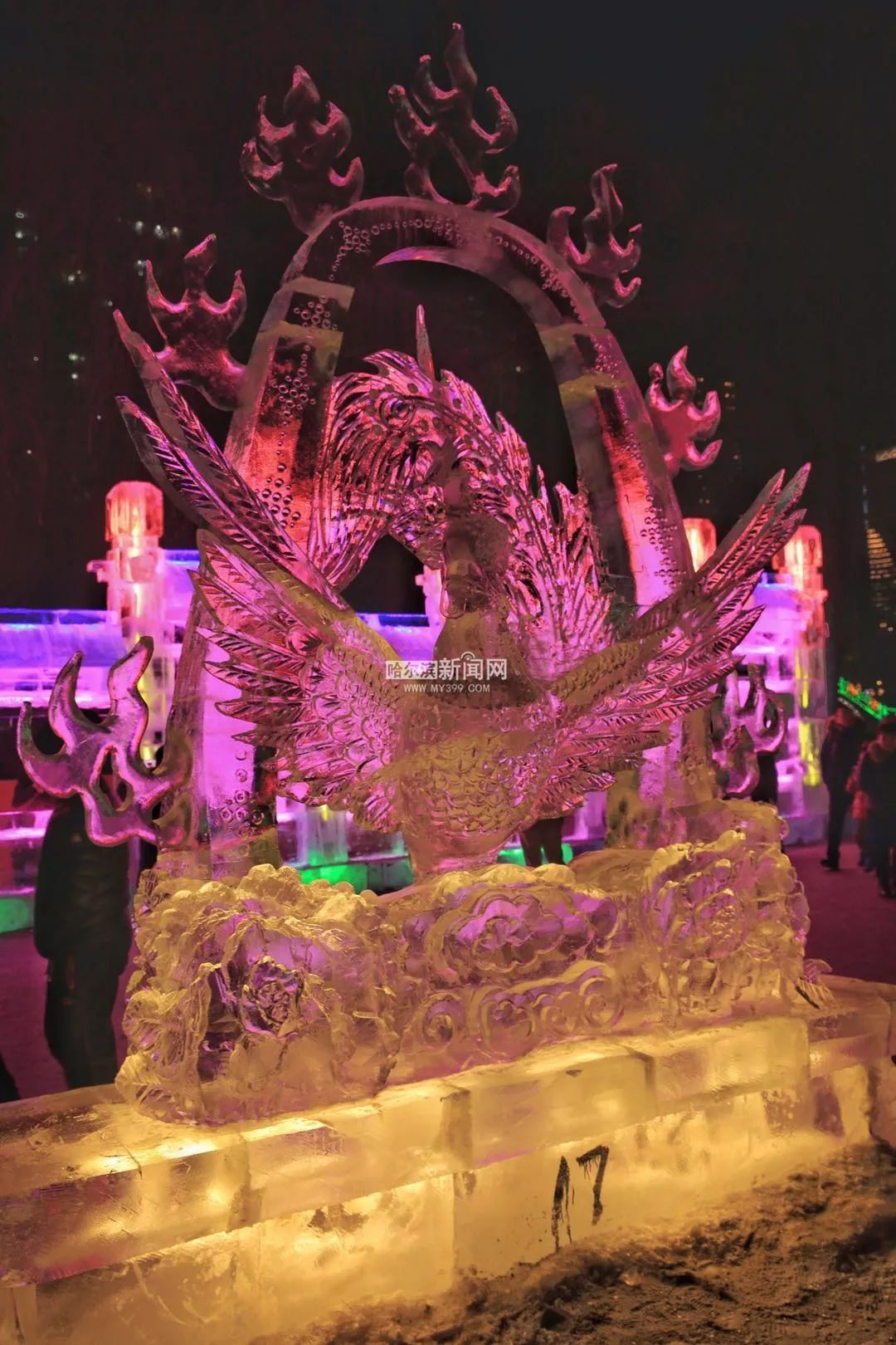 免费的冰灯游园会又添20件大师级冰雕新作|全国专业冰雕比赛金奖出炉