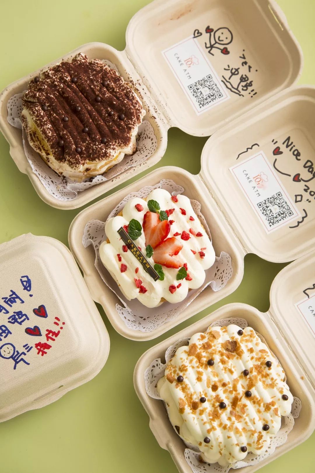 不花钱!火遍韩国「便当盒蛋糕」登陆魔都,半小时就被抢空!