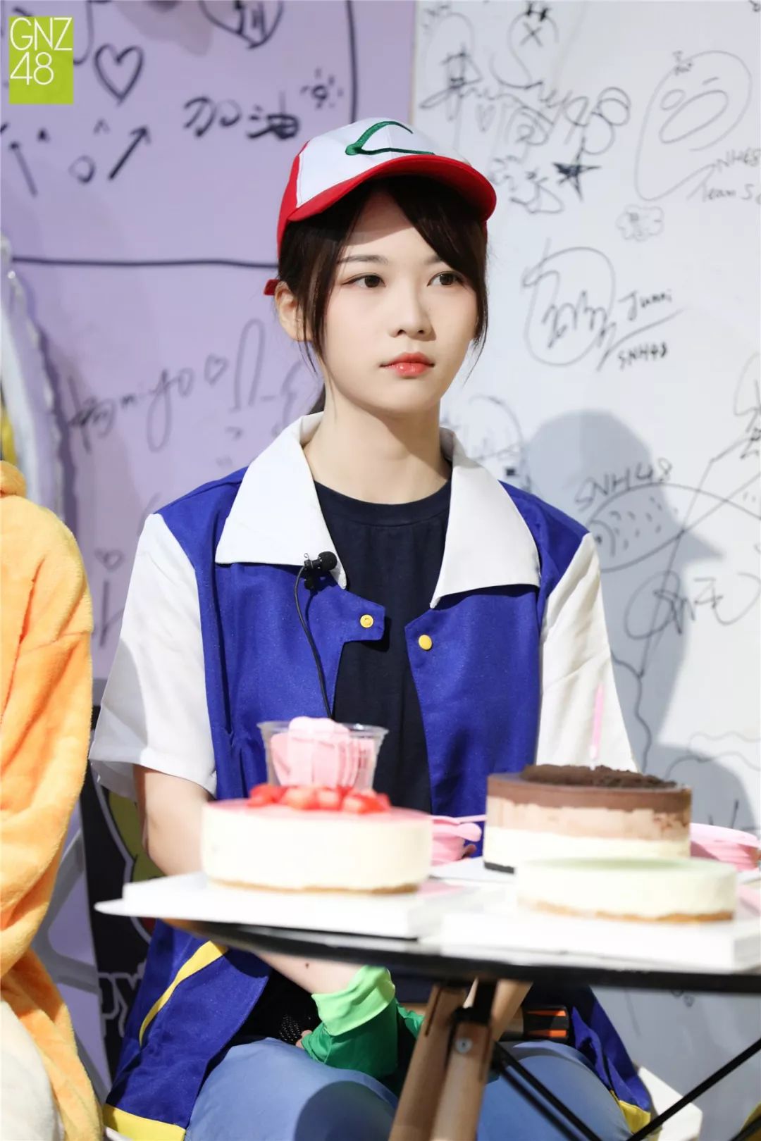 的生日祝福~今天,在gnz48星梦剧院举行了gnz48 teamz 龙亦瑞生日公演
