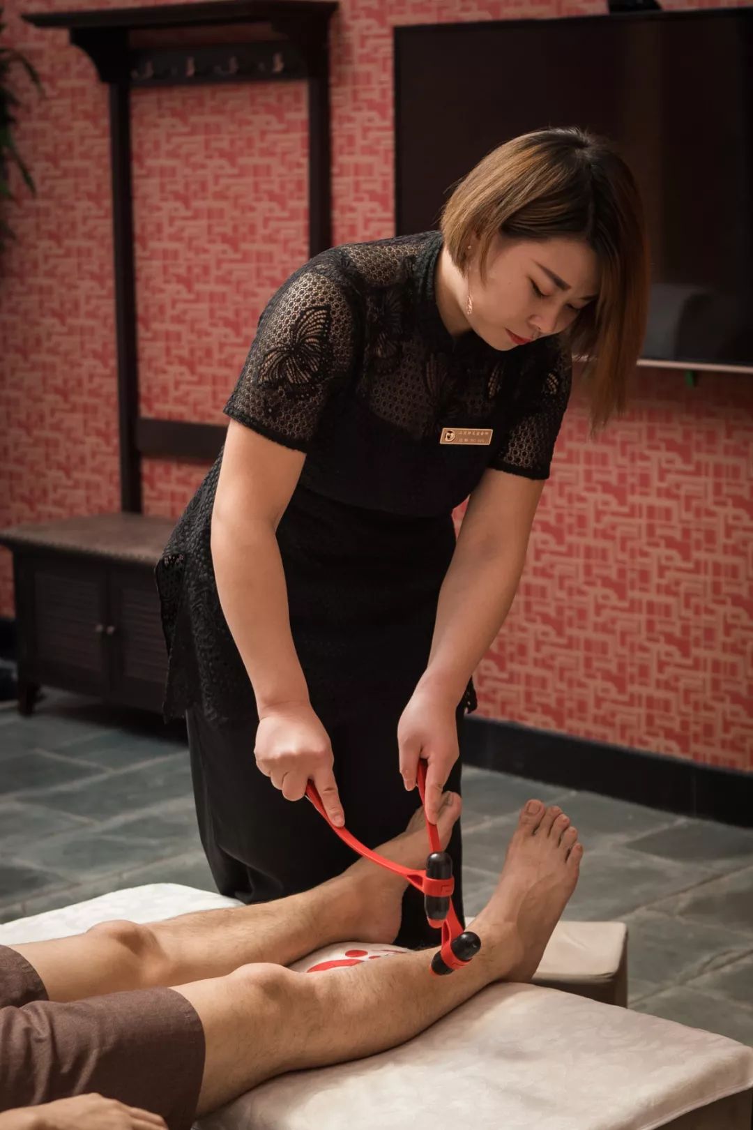 1200㎡奢华级养生馆惊现天津典雅环境一秒沦陷90分钟全身足浴spa让你