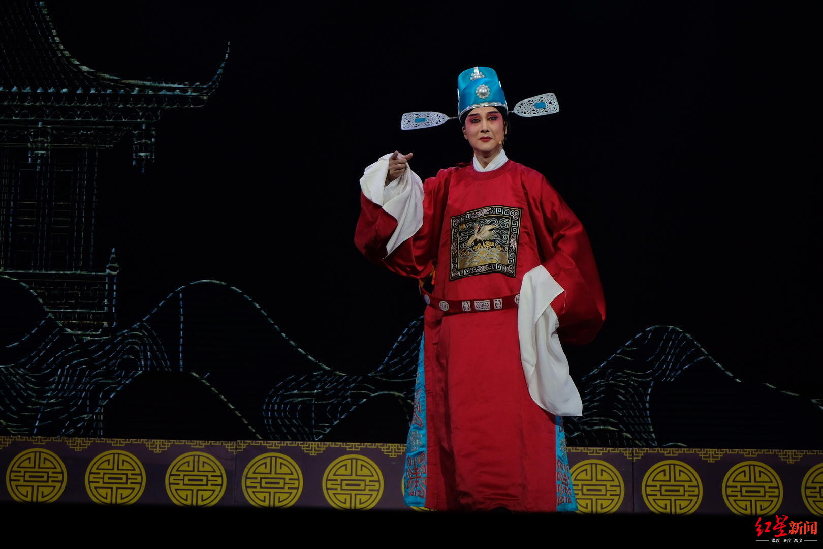 肖德美川剧文生表演艺术专场演出今日上演