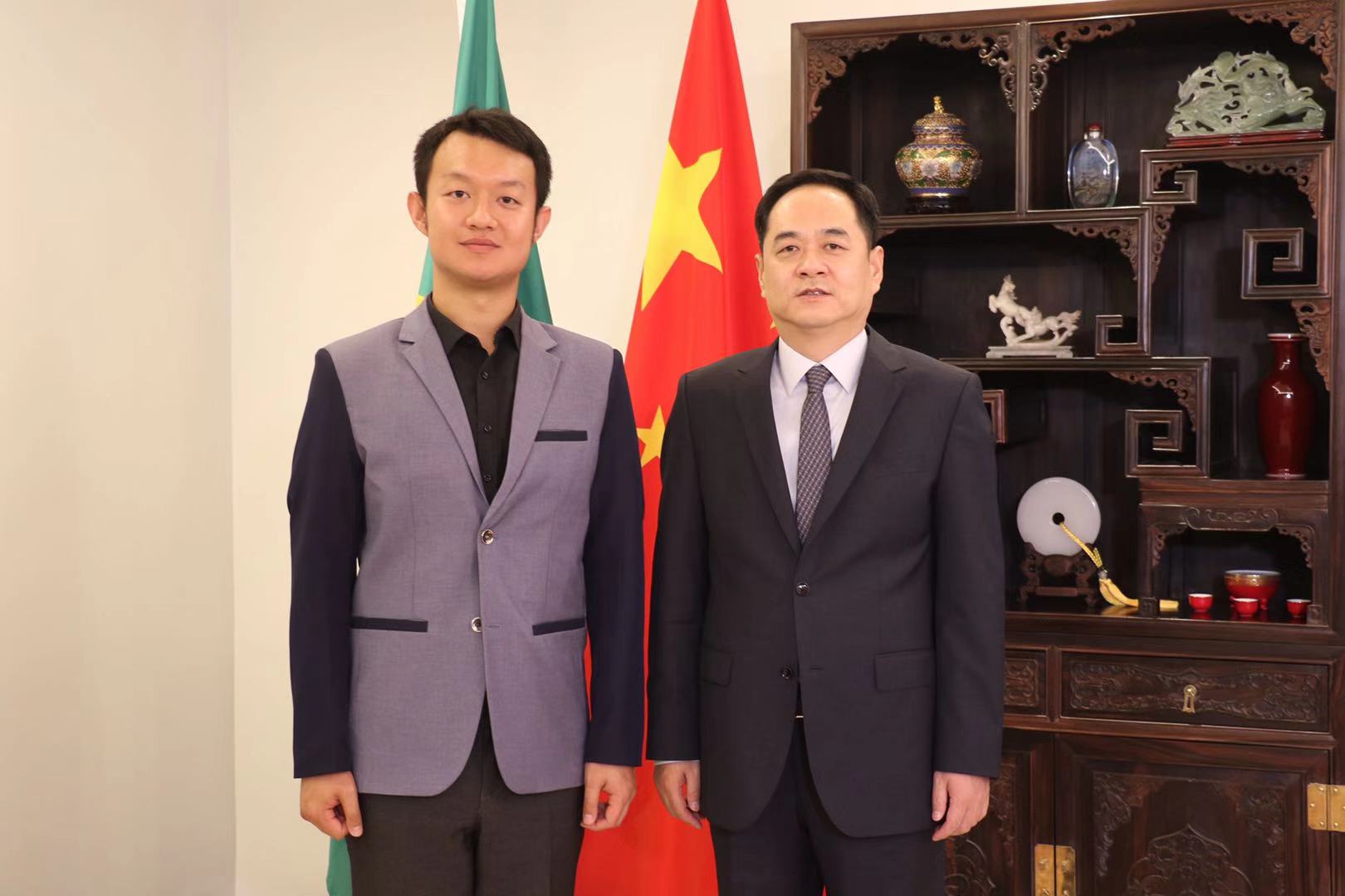 聚焦金砖 | 中国驻巴西大使杨万明:中巴将推动金砖国家合作,为国际