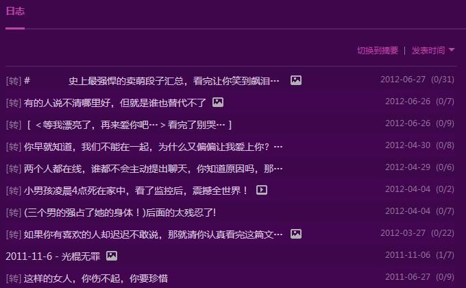 这么非主流的qq空间和说说你当年发过吗