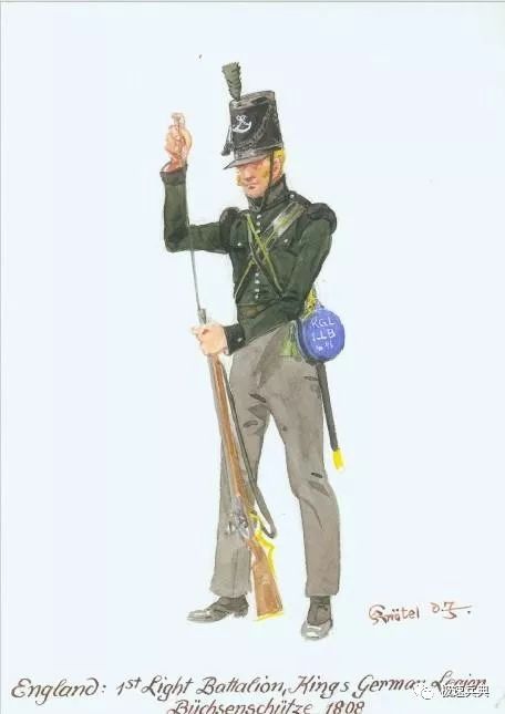 前者在法国占领汉诺威后就被解散,这个军团包括2个轻步兵营,8个线列