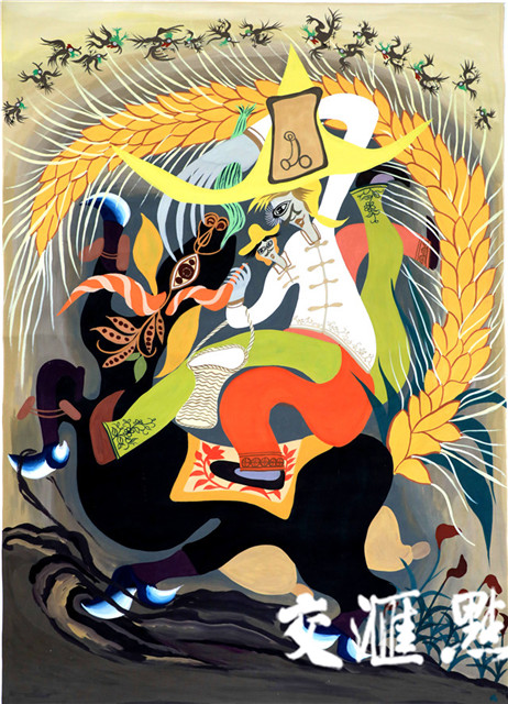 邳州"土画家"备战全国大画展|邳州|农民画|画家_新浪新闻