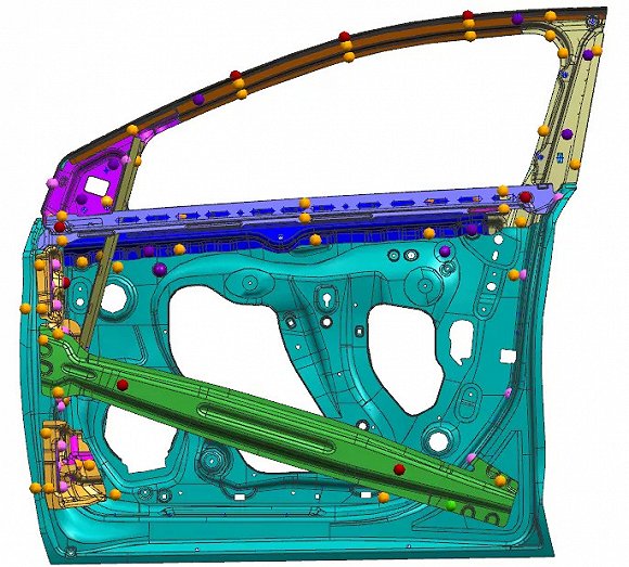 如果拆除外覆盖钣金,由外往里看,它的内部结构会变得更加清晰(下图为