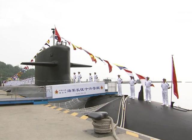 长征16号艇海军最新型093b型核潜艇长征15号,长征16号艇,当时外界推测