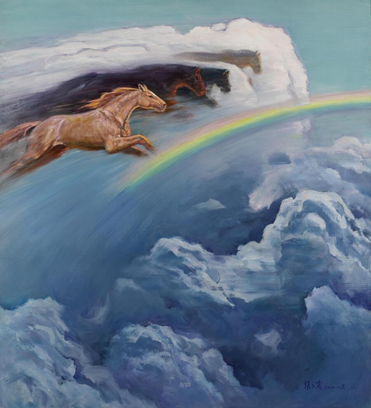 张方震《跨越彩虹》张杰《陪都依稀之五》