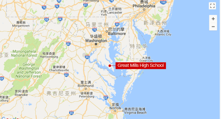 快讯:美国马里兰州高中校园再现枪击案件