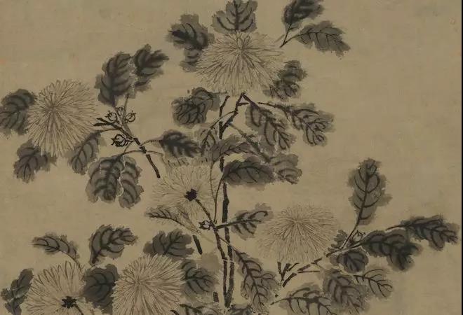 世人笑我太疯癫,我笑他人看不穿|唐寅|桃花坞|菊石图_新浪新闻