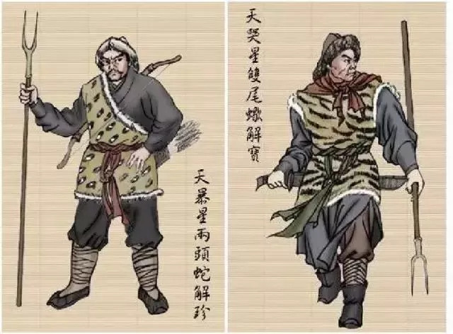 《水浒传》里的解珍,解宝