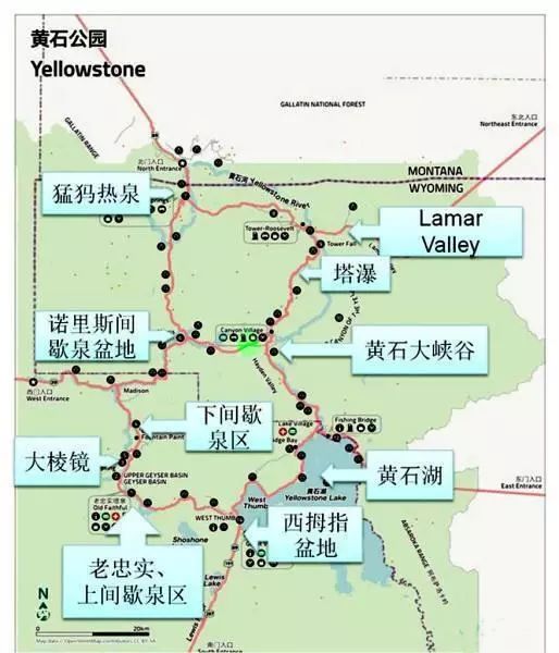 最实用的美国黄石公园旅游攻略~|蒙大拿州|怀俄明州|黄石公园_新浪
