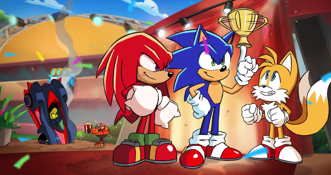 《团队索尼克赛车》最新原创动画欣赏:·《团队索尼克赛车(team sonic