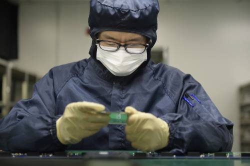 台企频繁动作后 全球半导体格局或生变 资料图片。新华社