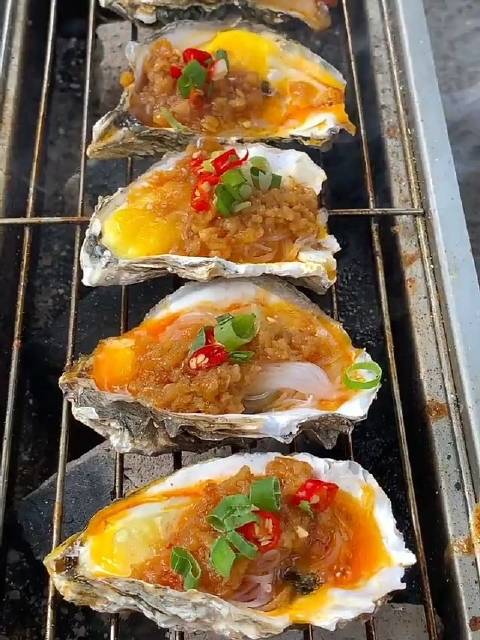 蒜蓉粉丝烤生蚝教程