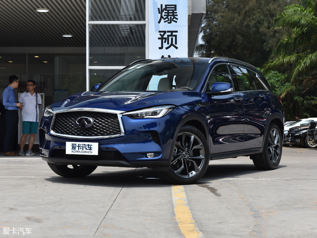 东风英菲尼迪全新qx50上市 33.98万元起