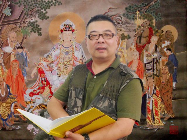 画家薛海涛用特有方式讲好中国故事