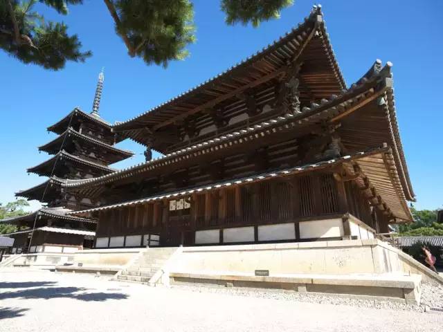 秘籍:1300年前法隆寺建造手繪過程圖|金堂|法隆寺|斑鳩_新浪新聞