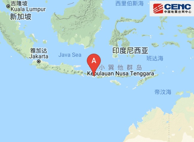 印尼的位置图片