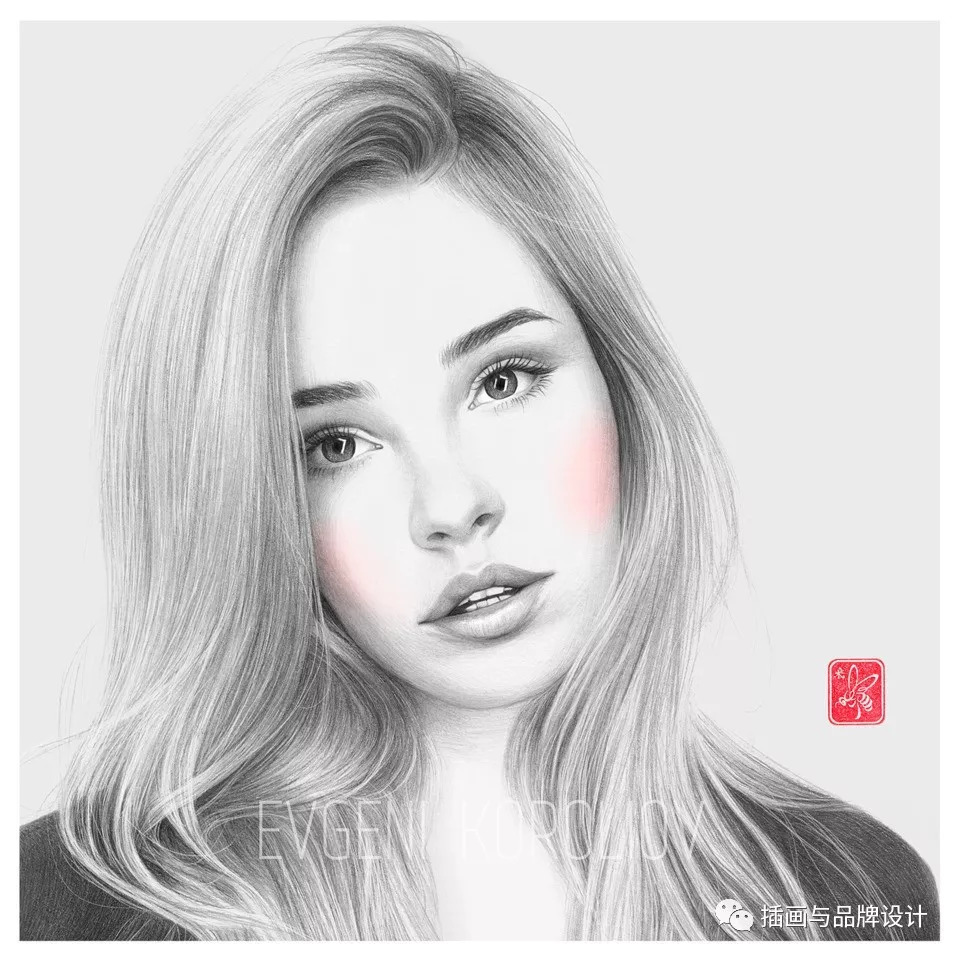 手绘丨他用铅笔画了50个绝美少女,每个妹子都惹人爱,唯美又写实