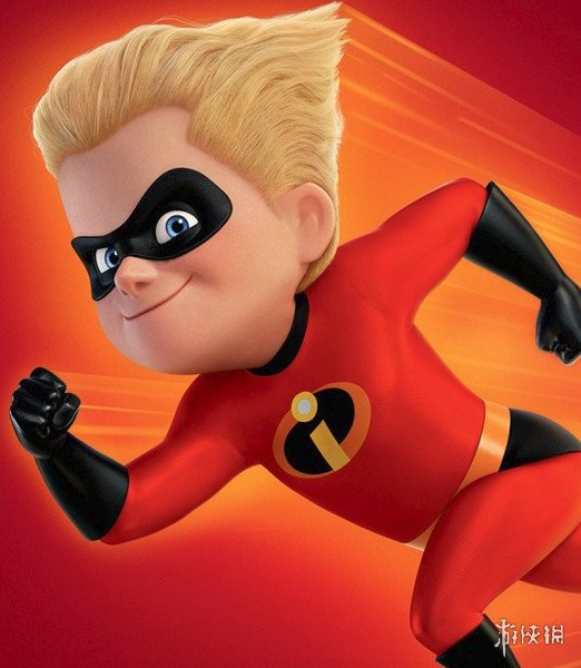 改造后变成超帅气的型男《超人总动员》里超能一家里的小可爱巴小杰是