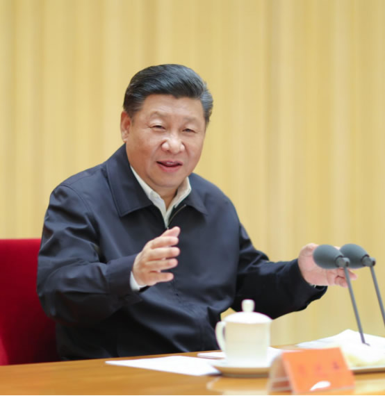 2018年7月3日至4日,习近平出席全国组织工作会议并发表重要讲话。 (来源:新华社)