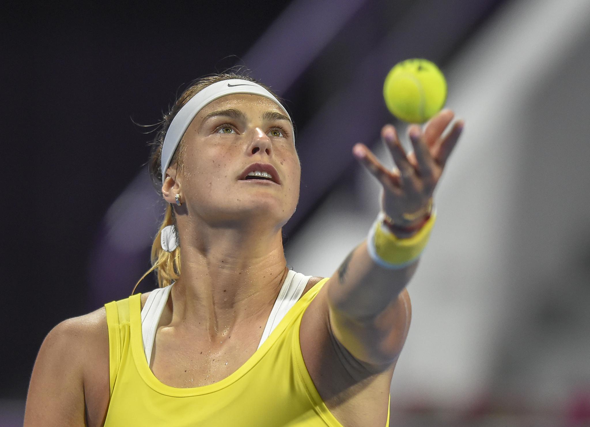 网球| wta卡塔尔公开赛:萨巴伦卡夺冠