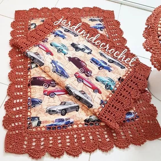 旧毛巾旧床单钩上了花边没想到邻居都要跟着学