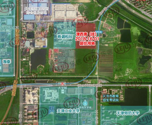 快讯西青大学城格调东侧推新宅地18亿捆绑大寺商服