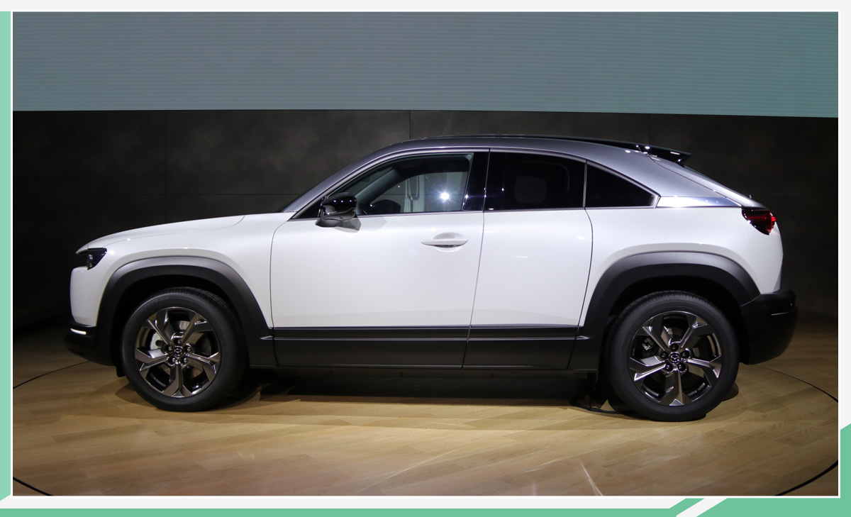 对开门设计/2020年开售 马自达首款纯电SUV亮相