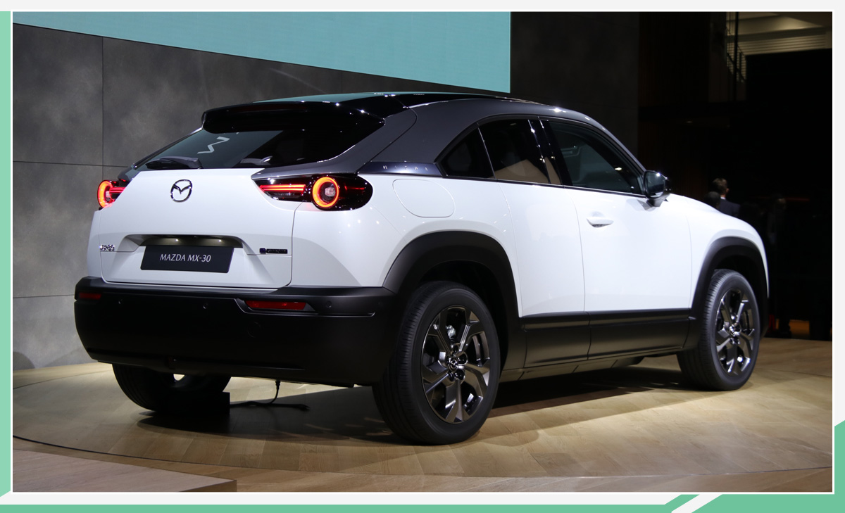 对开门设计/2020年开售 马自达首款纯电SUV亮相