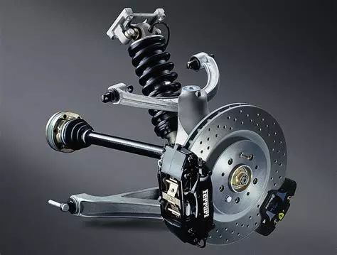 双叉臂独立悬挂结构看似简单,就是在麦弗逊的下摆臂换成稳定性十足的a