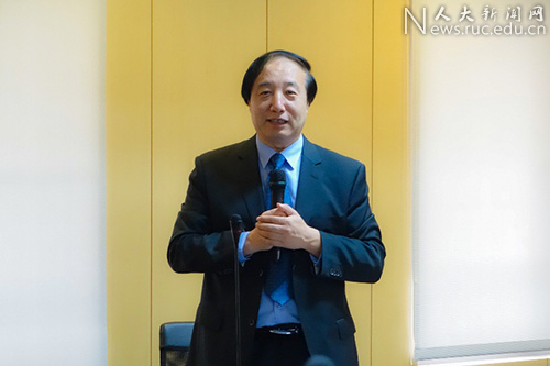 中国人民大学副校长杜鹏率团访问台湾