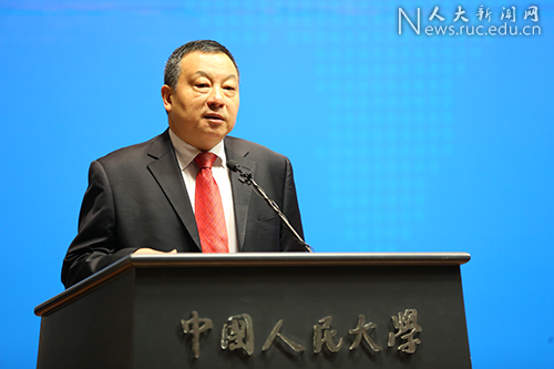 刘鸣宇在致辞中表示,中俄两国是稳定世界秩序的重量级平衡国,做好