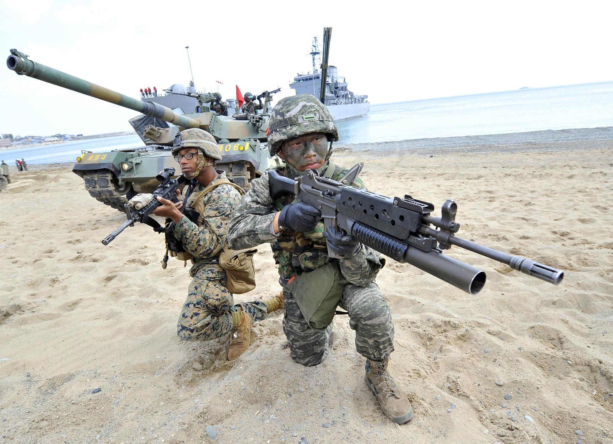 韩国美式军装图片