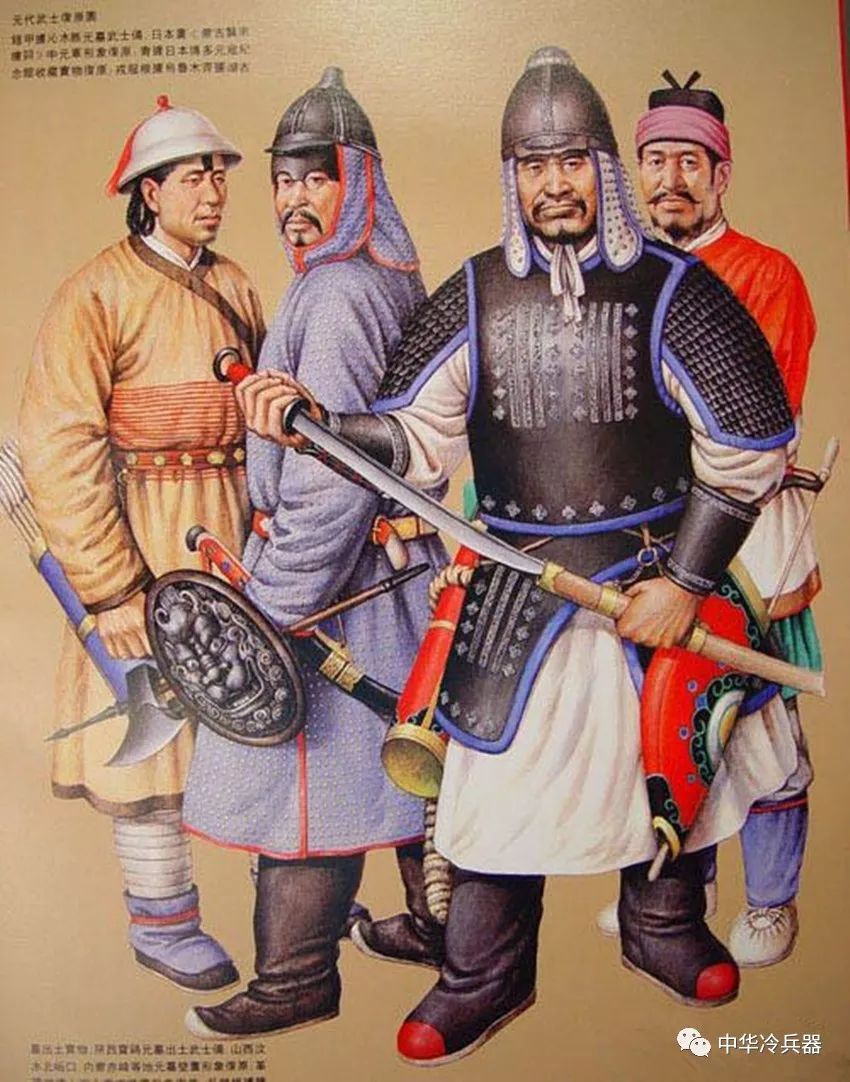 揭秘冷兵器时代,元代军队使用的武器种类